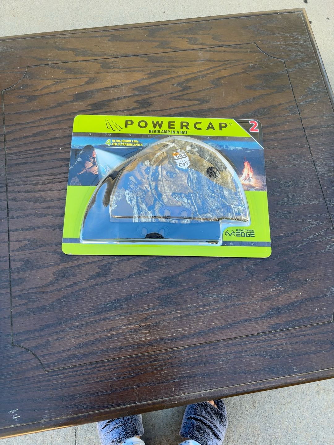 Powercap Headlamp Beanie Black & Mossy Oak