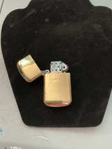 Zippo Camel Polished Brass Lighter - Image 1