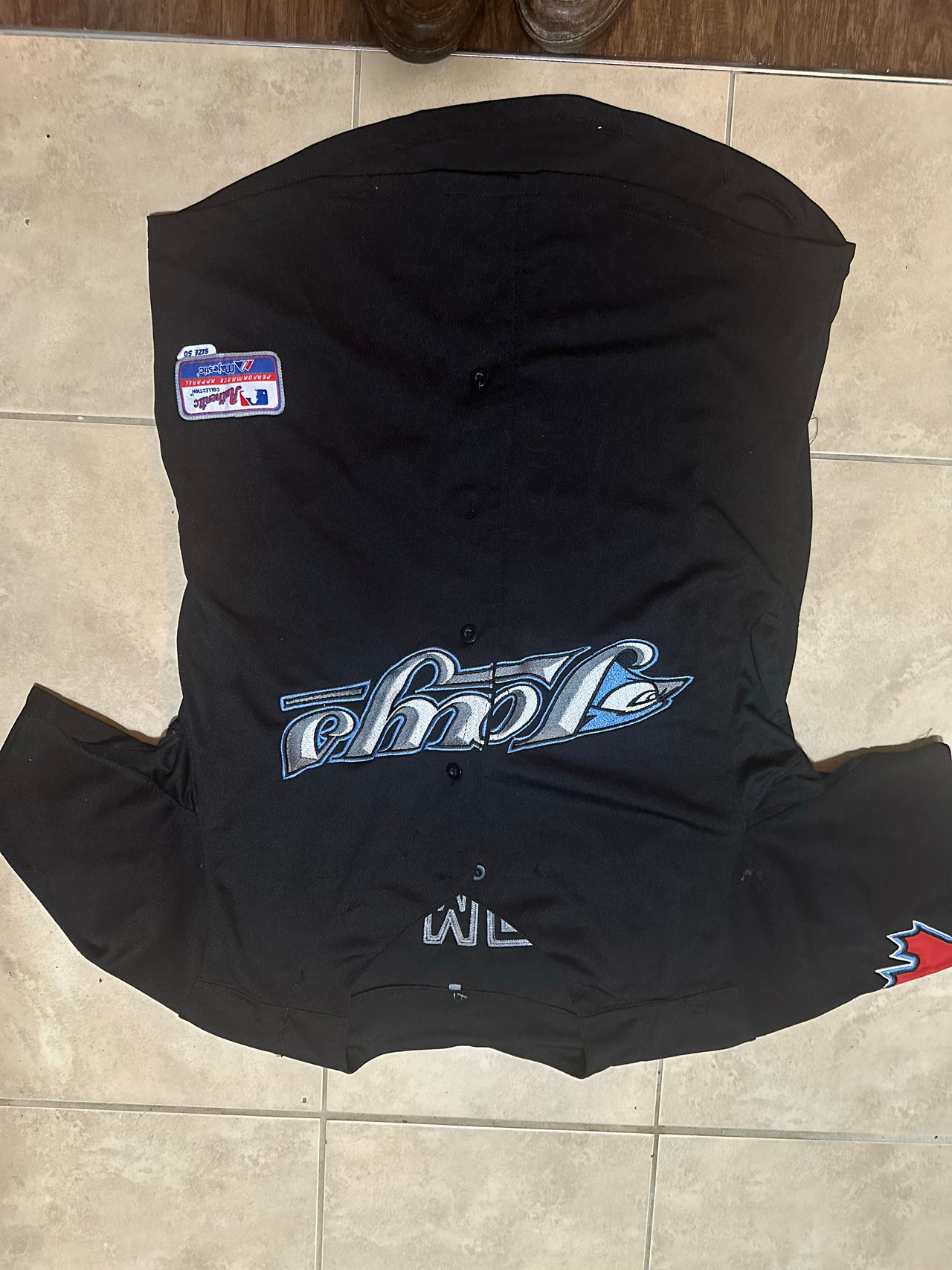 Toronto Blue Jays Black Alternate Jersey
