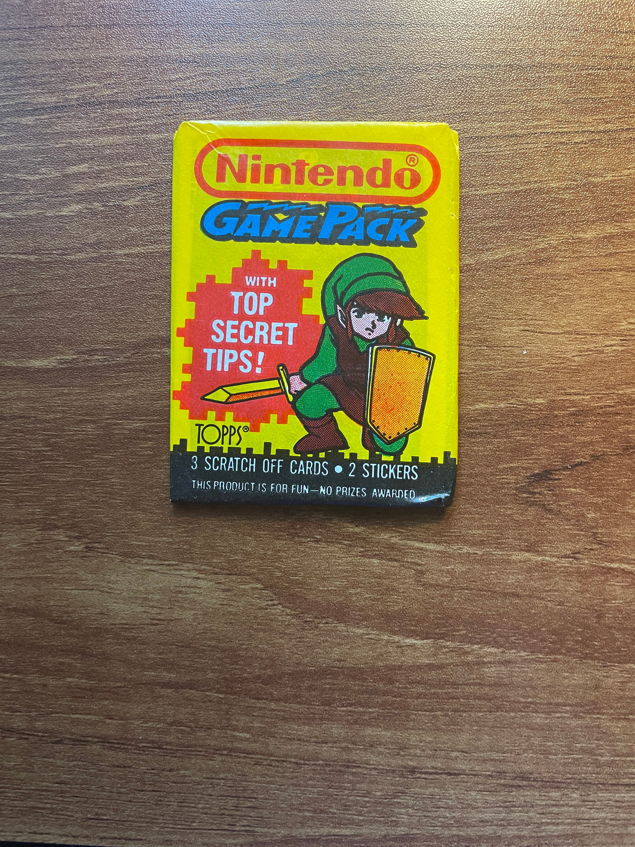 Nintendo Game Pack Trading Cards