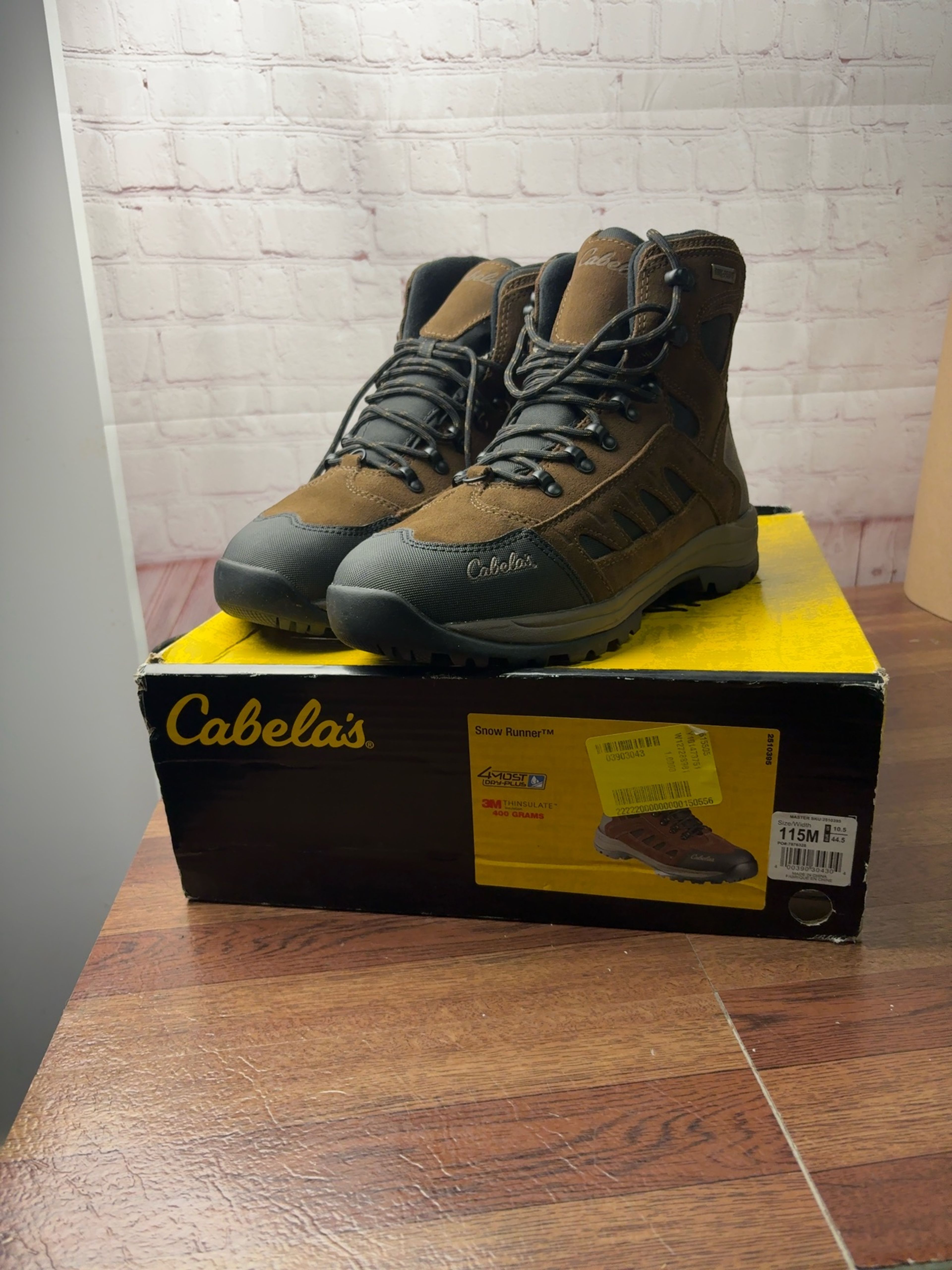 Cabela's Snow Runner Men's Insulated Waterproof Boots