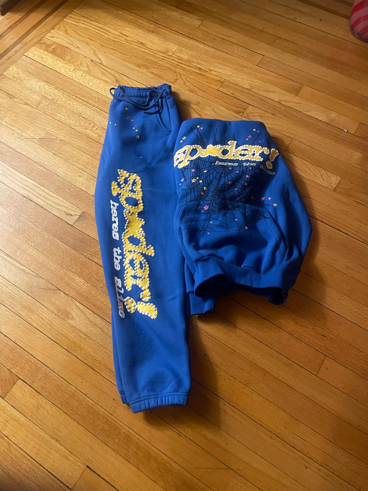 Sp5der Wait n See Tracksuit Royal Blue