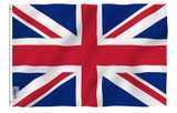 Anley 2-Pack Fly Breeze 3x5 Foot United Kingdom UK Flag - Vivid Color FadeProof - Image 1