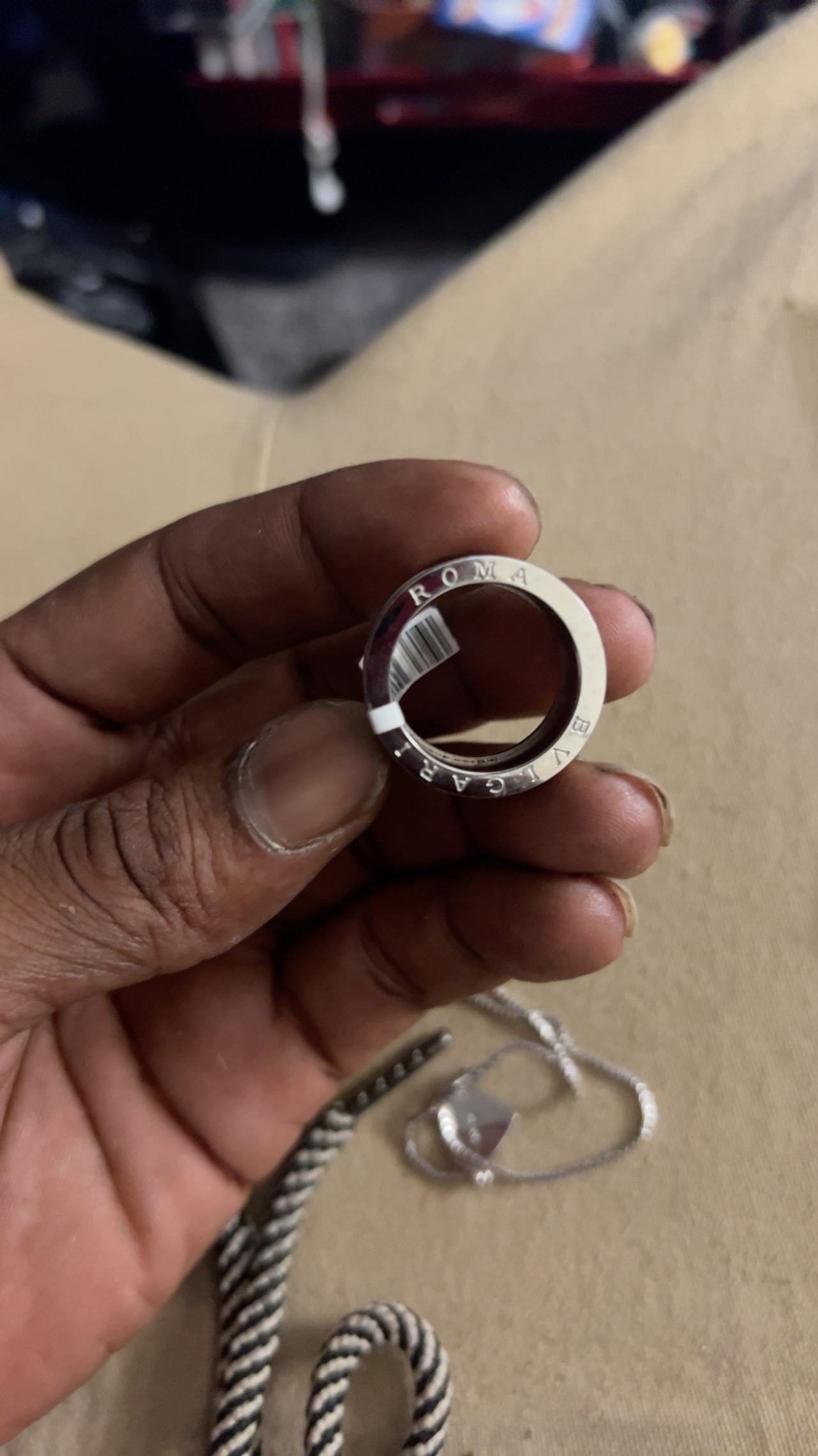 Bvlgari B.Zero1 4-Band White Gold Ring