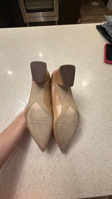 Franco Sarto Nude Pointed Toe Pumps - Image 2