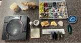 Assorted Crystal and Mineral Collection with Stone Carvings - Image 2