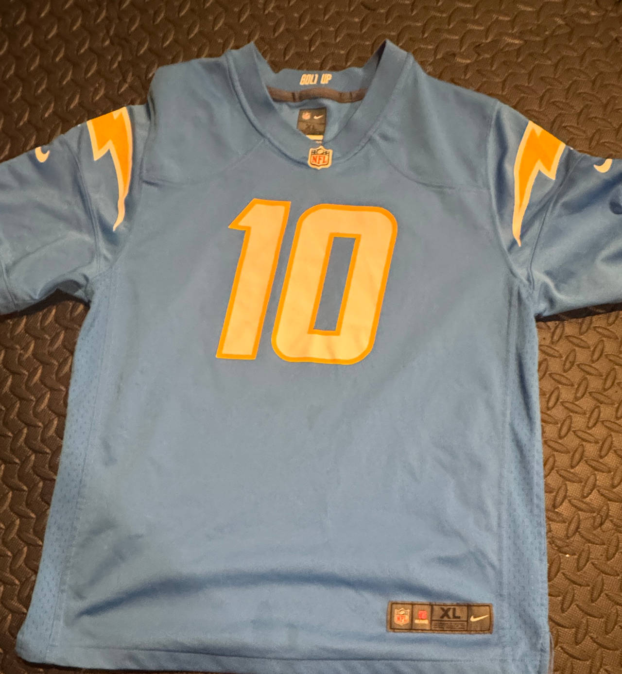 Nike Los Angeles Chargers Justin Herbert Youth XL Game Jersey