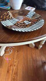 Decorative Animal Print Glass Plate - Image 3