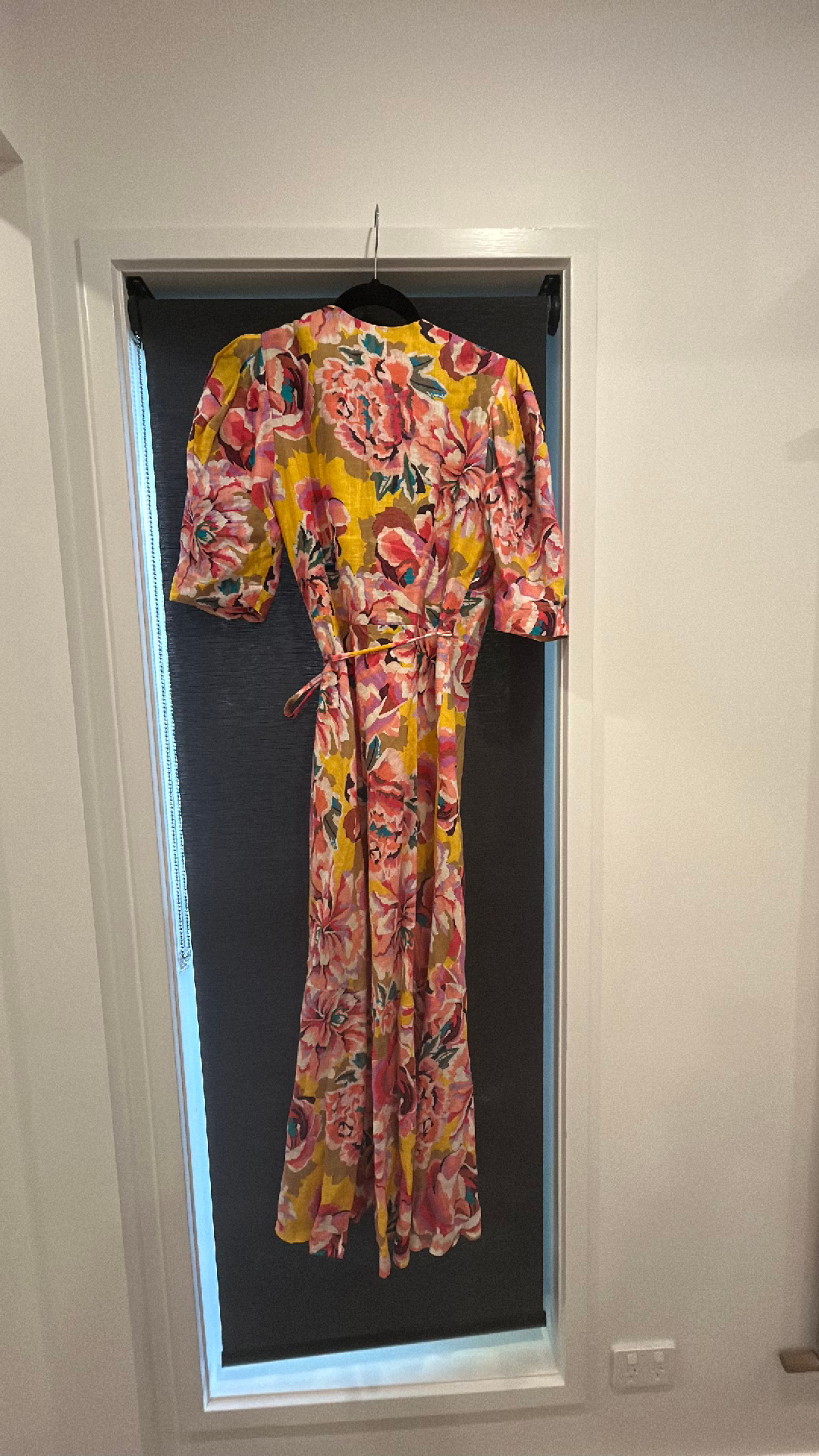 Floral Wrap Dress - Image 4