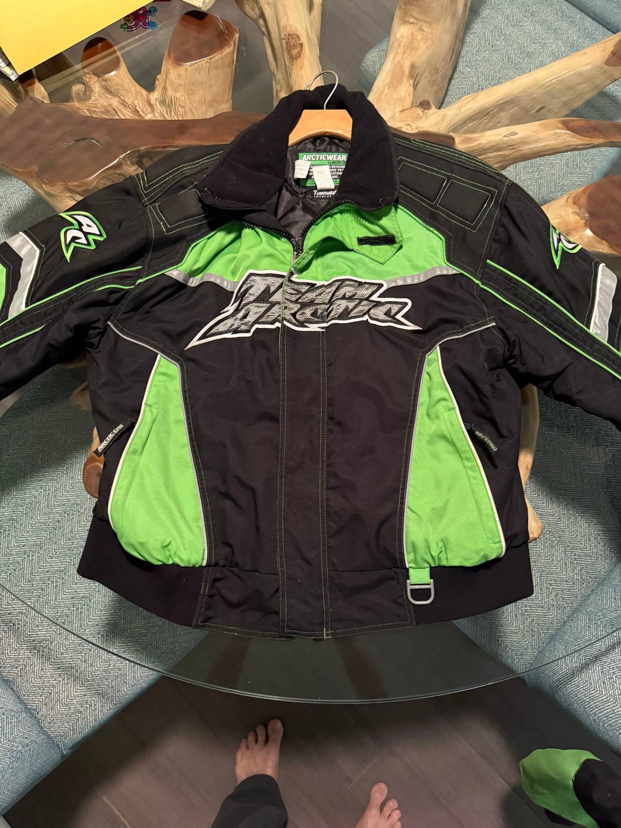 Arctic Cat Snowmobile Jacket set with inner liner jacket