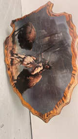 Native American Buffalo Painting Wall Art - Image 3