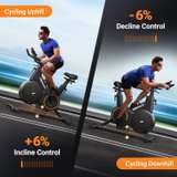 Merach Exercise Bike with Incline & Decline - Image 5