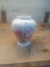 Noritake Floral Porcelain Vase - Image 2