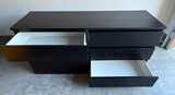 IKEA MALM 6-drawer dresser, black-brown - Image 3