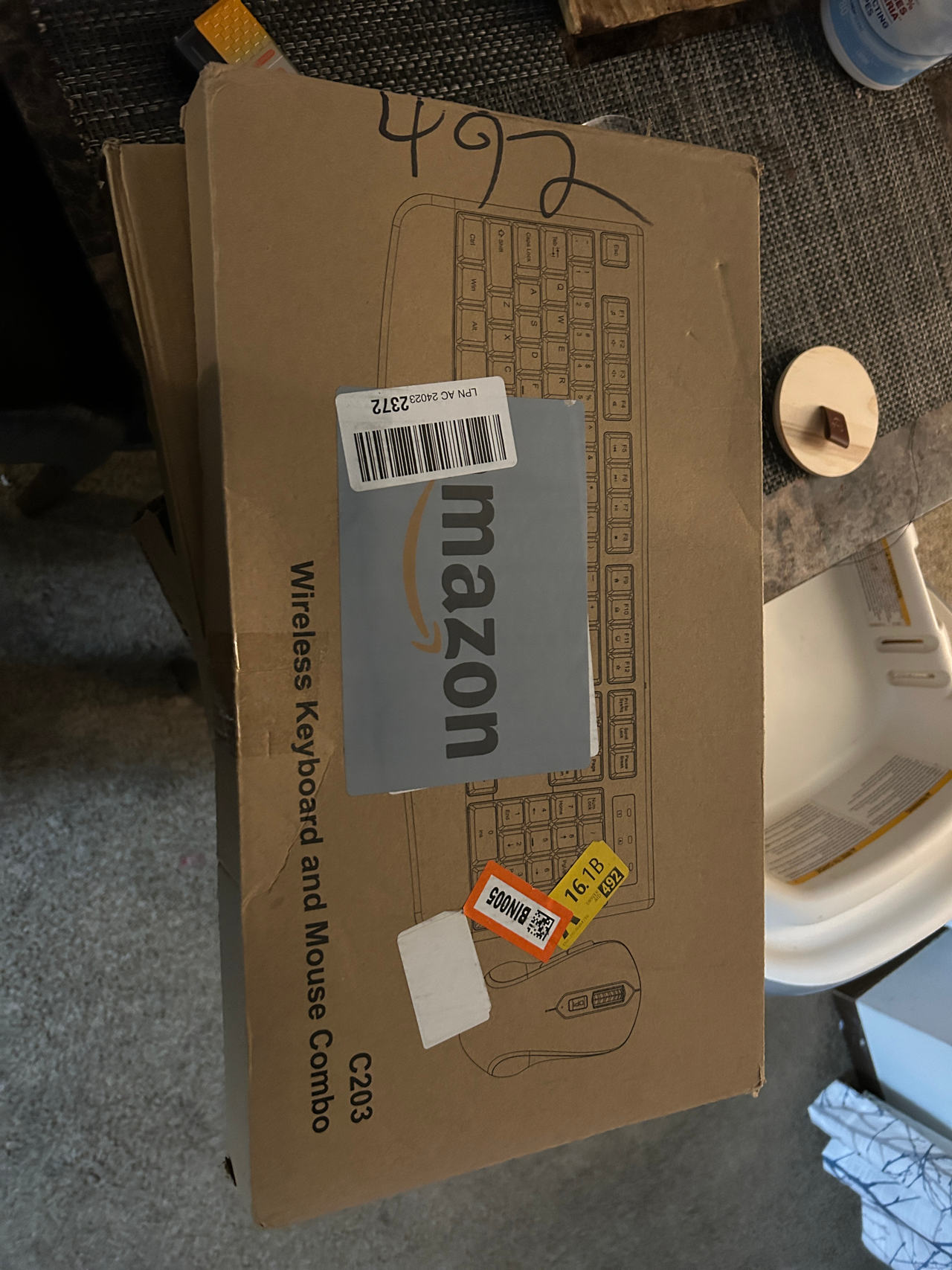 Wireless Keyboard and Mouse Combo