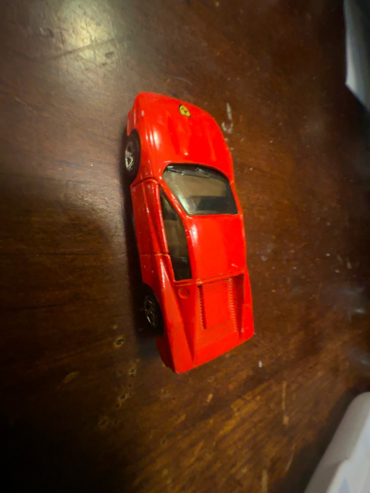 Hot Wheels Ferrari Testarossa Red