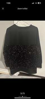 Black Crewneck Sweatshirt - Image 3