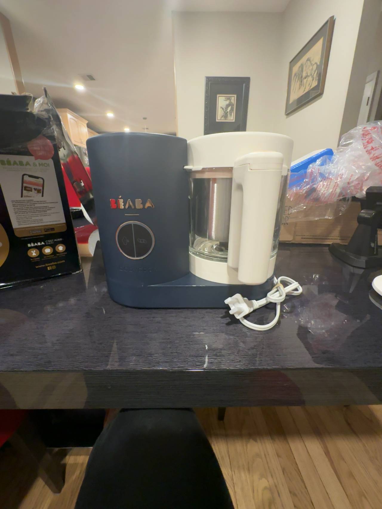 BEABA Babycook Neo Baby Food Maker Midnight Blue