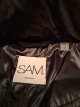 Women's SAM Down Puffer Coat with Faux Fur Hood - Image 2