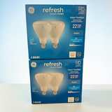 GE Refresh HD LED BR30 Floodlight Bulbs - 2 Boxes (4 Bulbs Total) - Image 2