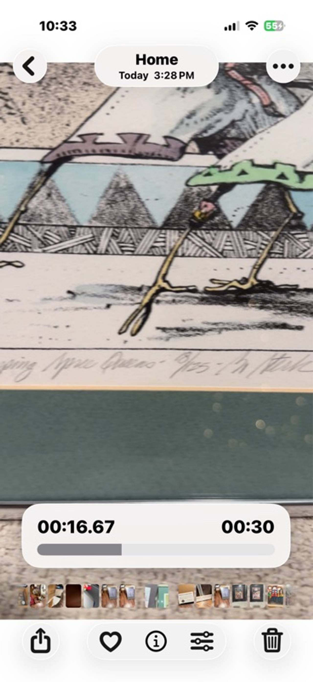 Bo Sterk Signed Lithograph