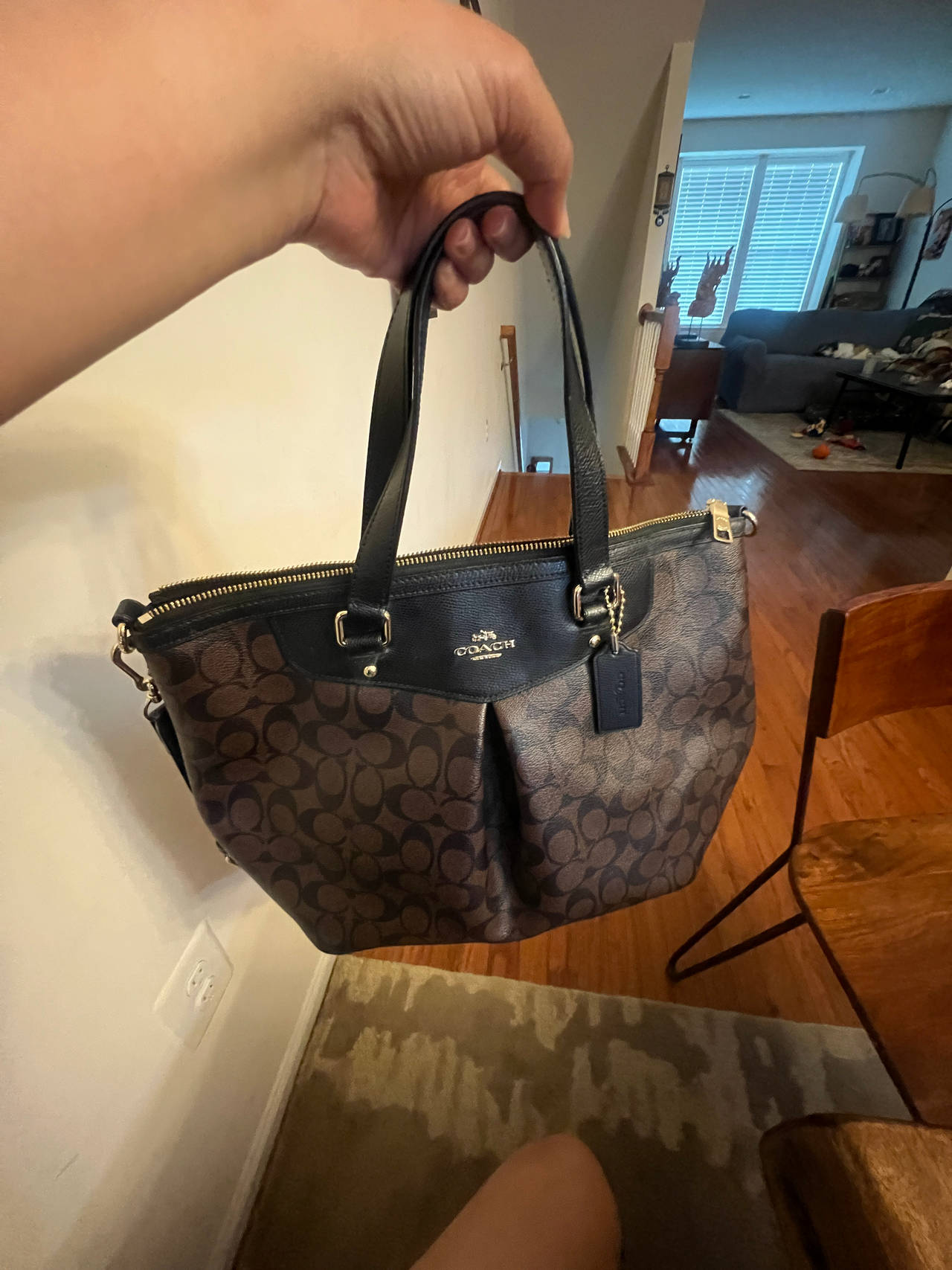Coach Signature Tote Bag