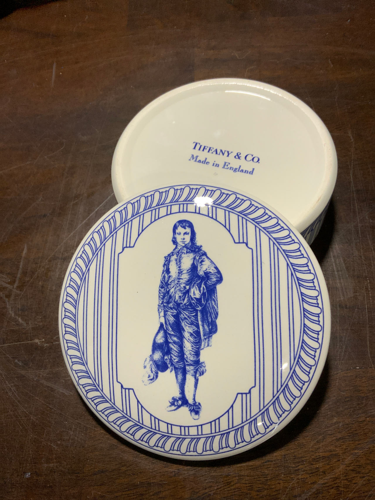 Tiffany & Co. Porcelain Trinket Box