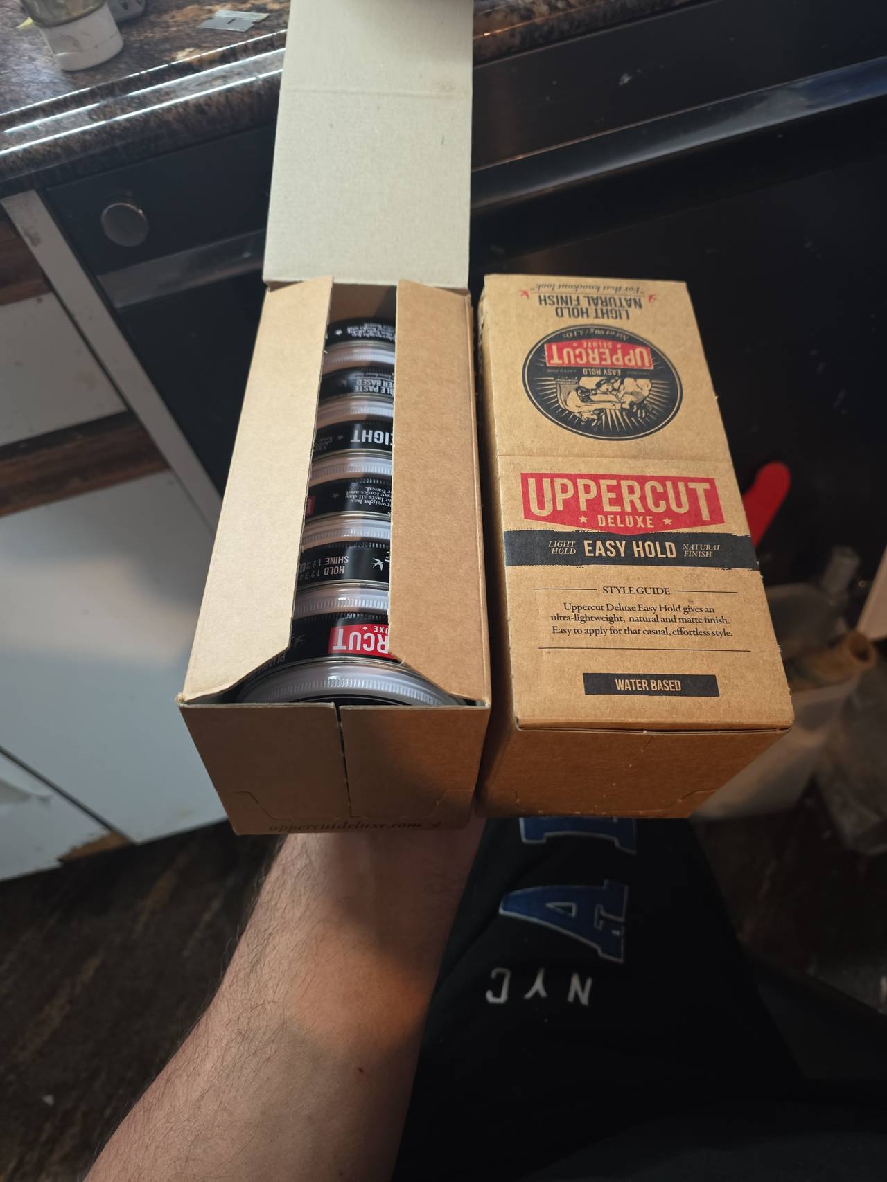 U.C.Deluxe Easy Hold Hair Pomade 6-Pack