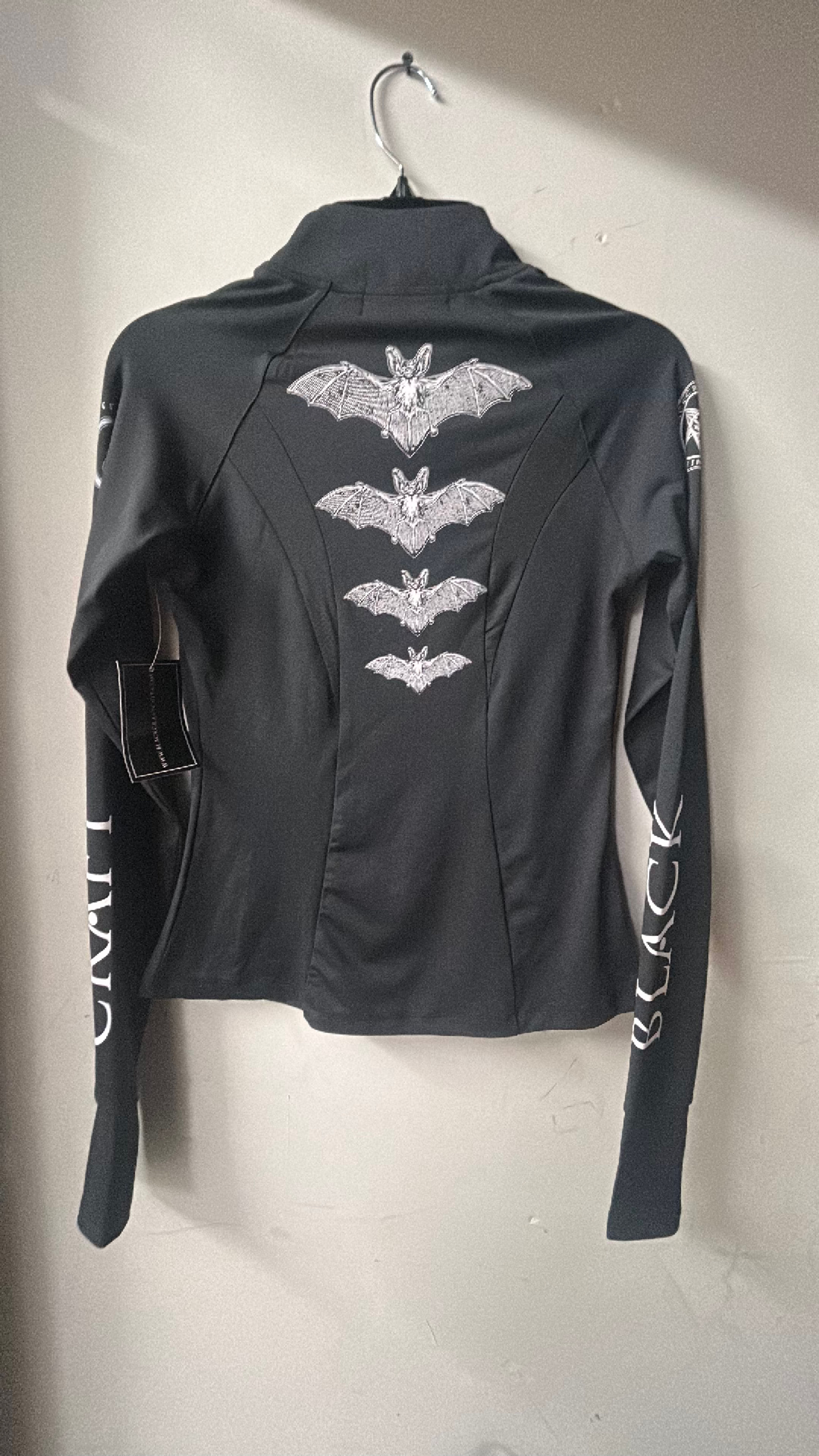 Blackcraft Cult Women's Active Zip-Up Jacket Black size S/M - Image 3