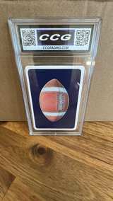 Tom Brady Hero Decks N.E. Patriots Ace of Hearts CCG 10 Gem Mint - Image 2