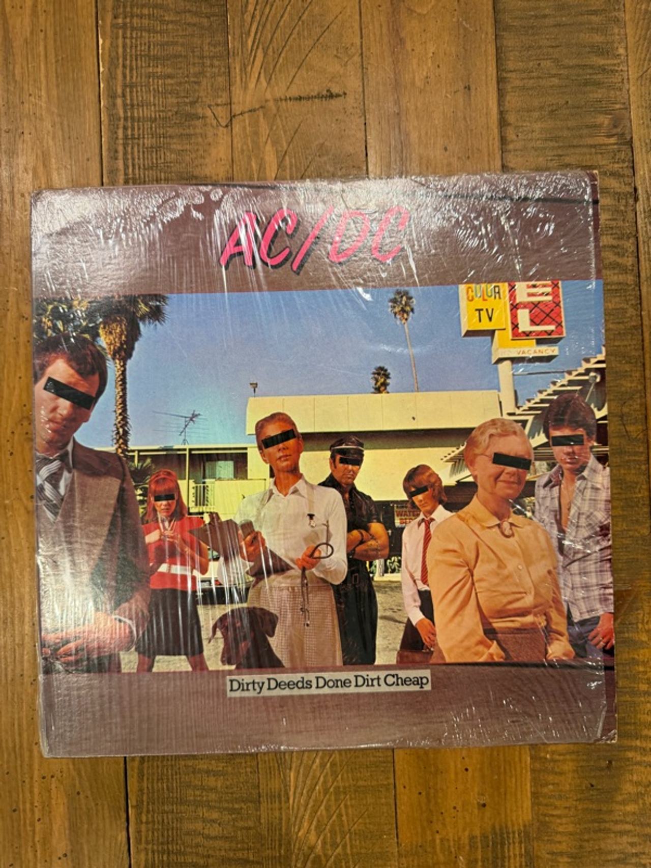 AC/DC Dirty Deeds Done Dirt Cheap Vinyl LP