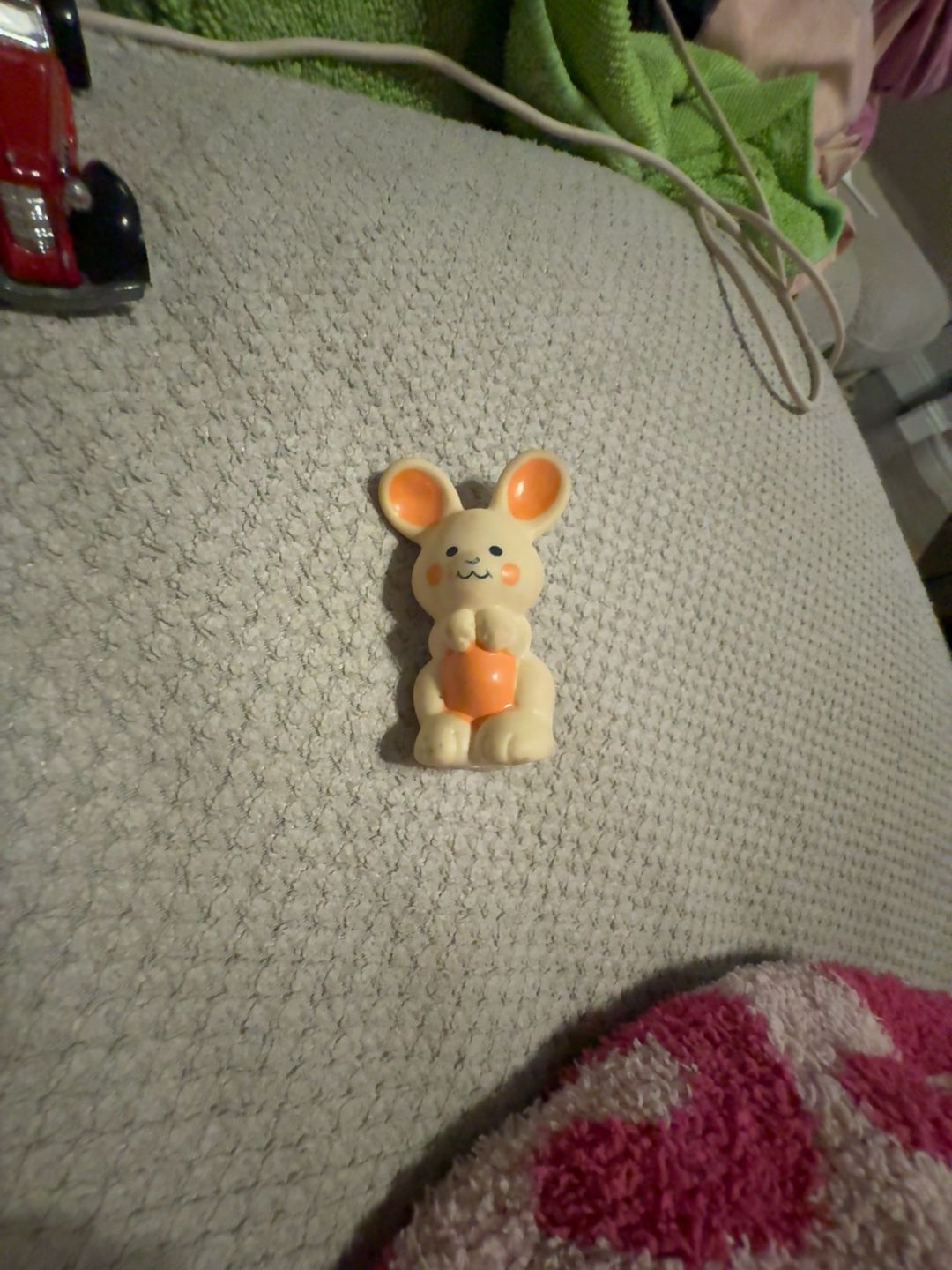 Kenner Strawberry Shortcake Hopsalot Bunny Rabbit Plush Apricot Friend 1980s