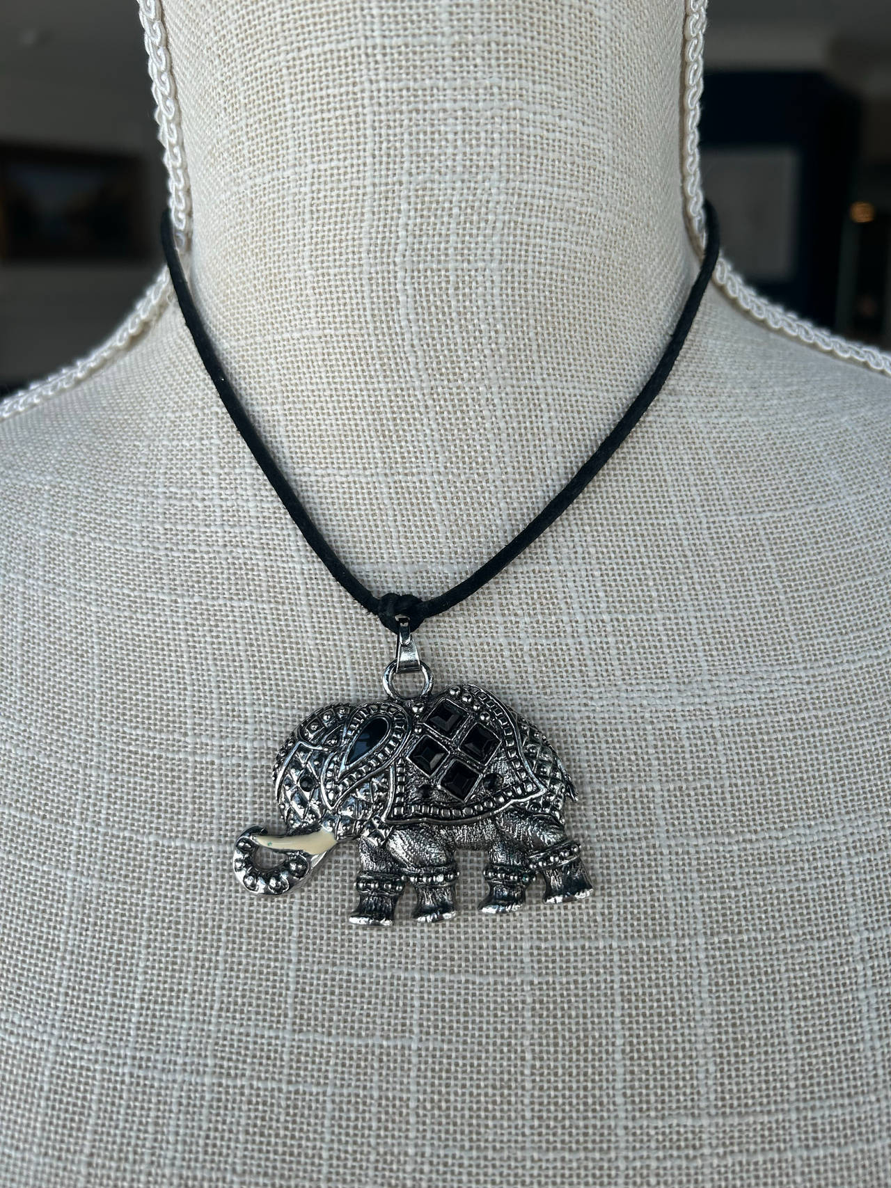 Elephant Pendant Necklace
