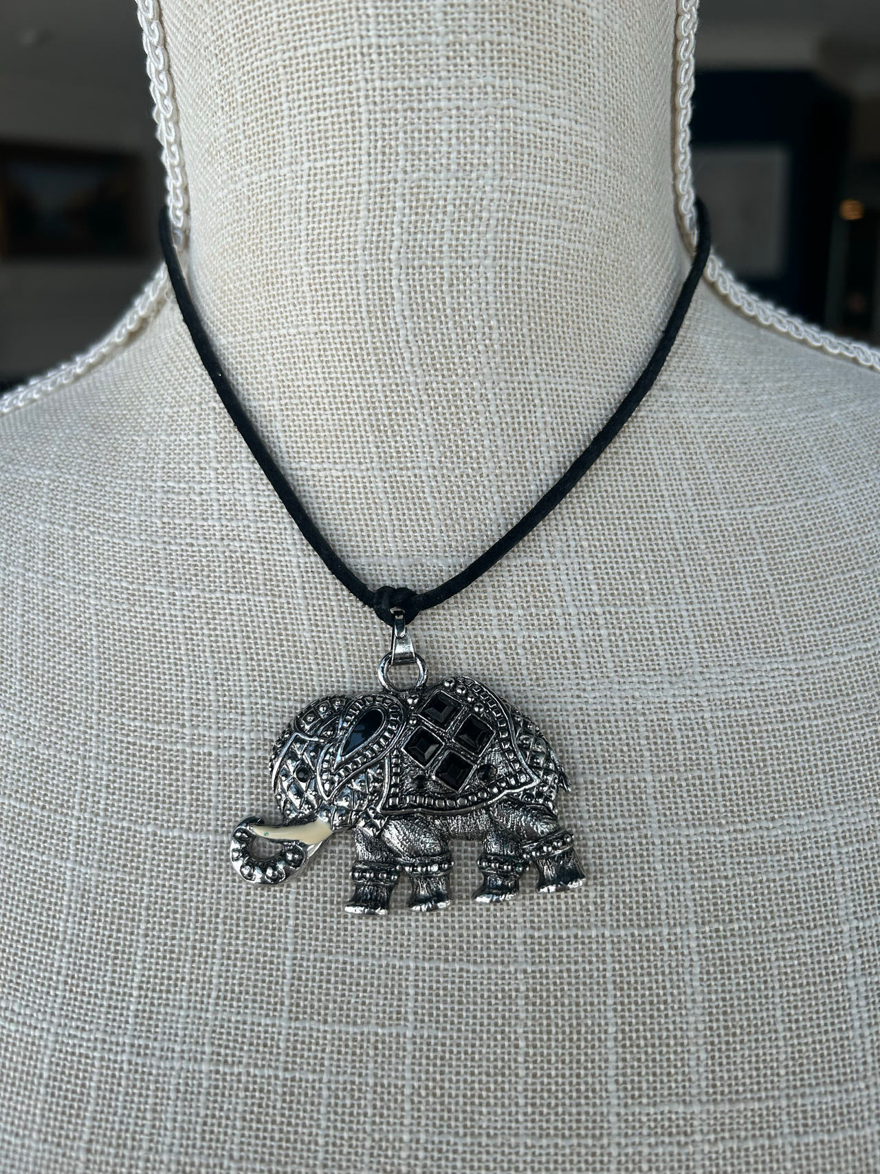 Elephant Pendant Necklace
