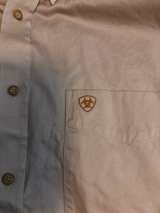 Ariat Men's Solid Twill Long Sleeve Shirt - Image 3