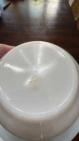 Set of 10: Vintage Pyrex Turquoise Band 9” Bowls - Image 3