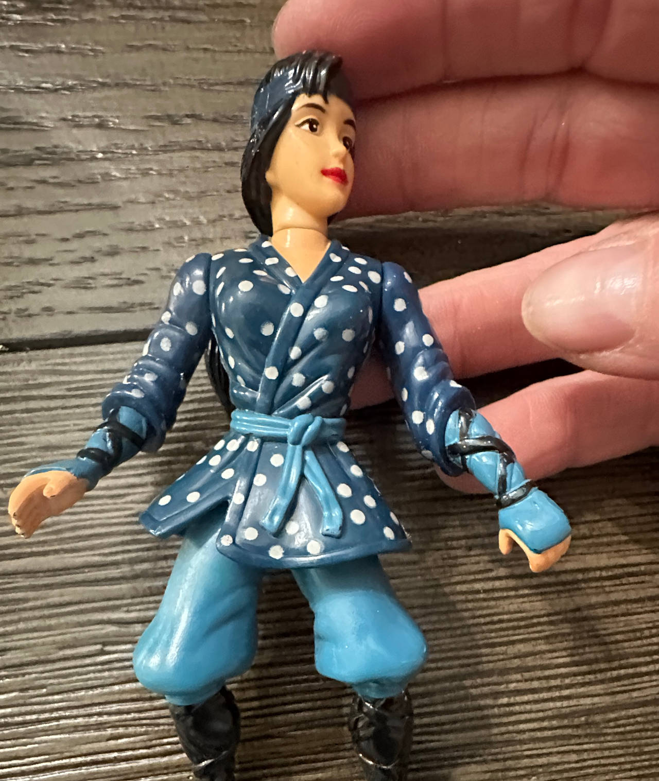 TMNT Teenage Mutant Ninja Turtles PRINCESS MITSU vtg action figure.