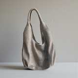 Maxine Couture Snakeskin Embossed Leather Hobo Bag - Image 1