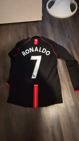 Manchester United Away Jersey 2007/08 size small - Image 2