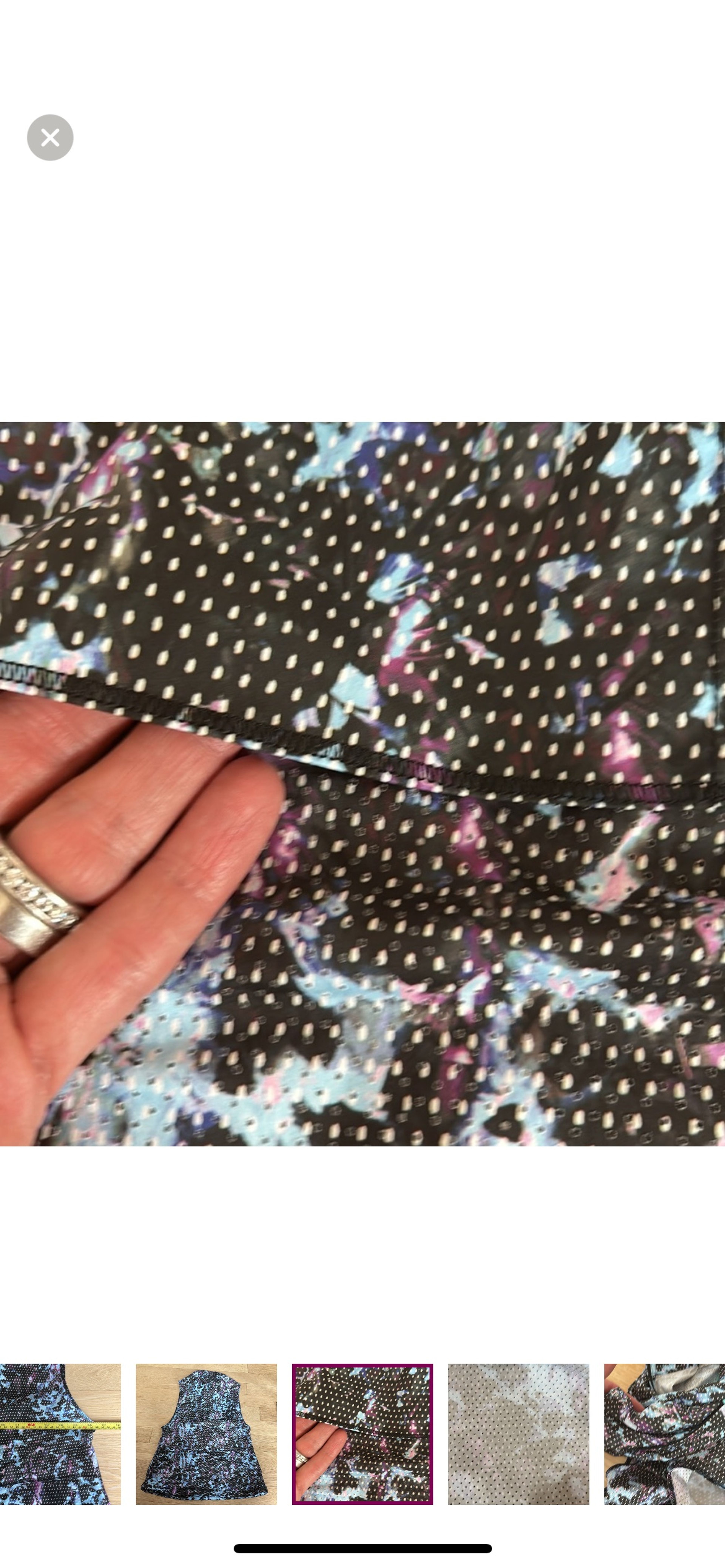 lululemon athletica Multicolor Patterned Vest - Image 9