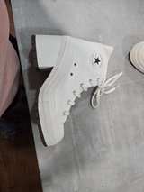 Converse Chuck Taylor All Star Heel Egret size 9.5 - Image 4