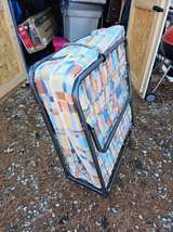 Folding Rollaway Guest Bed with Mattress - Image 2