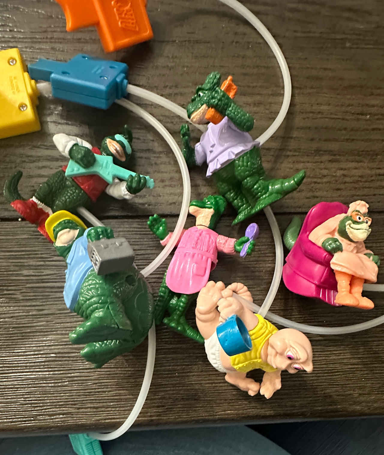 DINOSAURS Vintage Disney TV Show PVC Figure Set