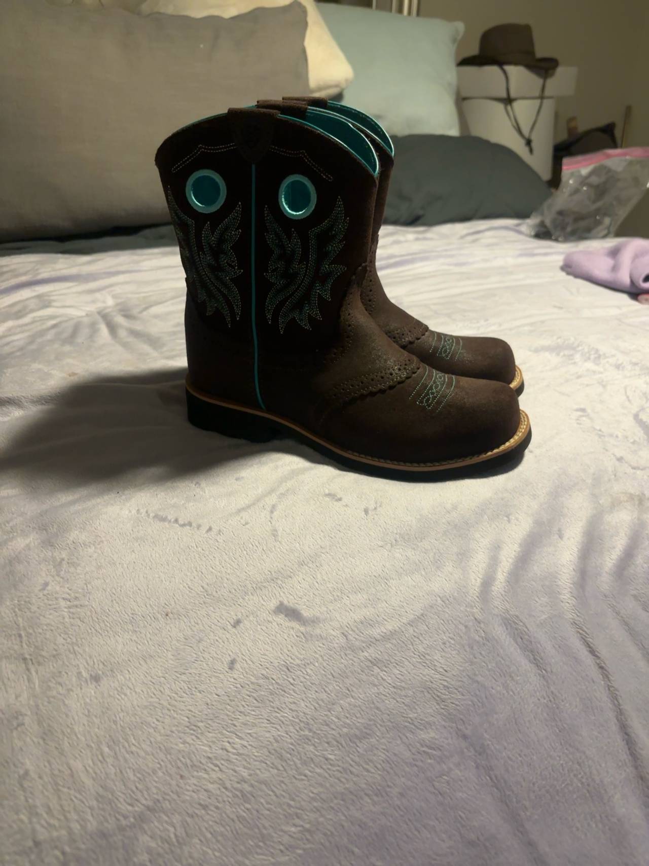 Ariat Fatbaby Cowgirl Western Boot Royal Chocolate
