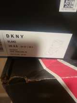 DKNY Grey Suede Multi-Strap Open Toe Booties - Image 1
