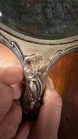Vintage Art Nouveau Silver Hand Mirror - Junkee Reno - Danielle’s Booth - Image 4