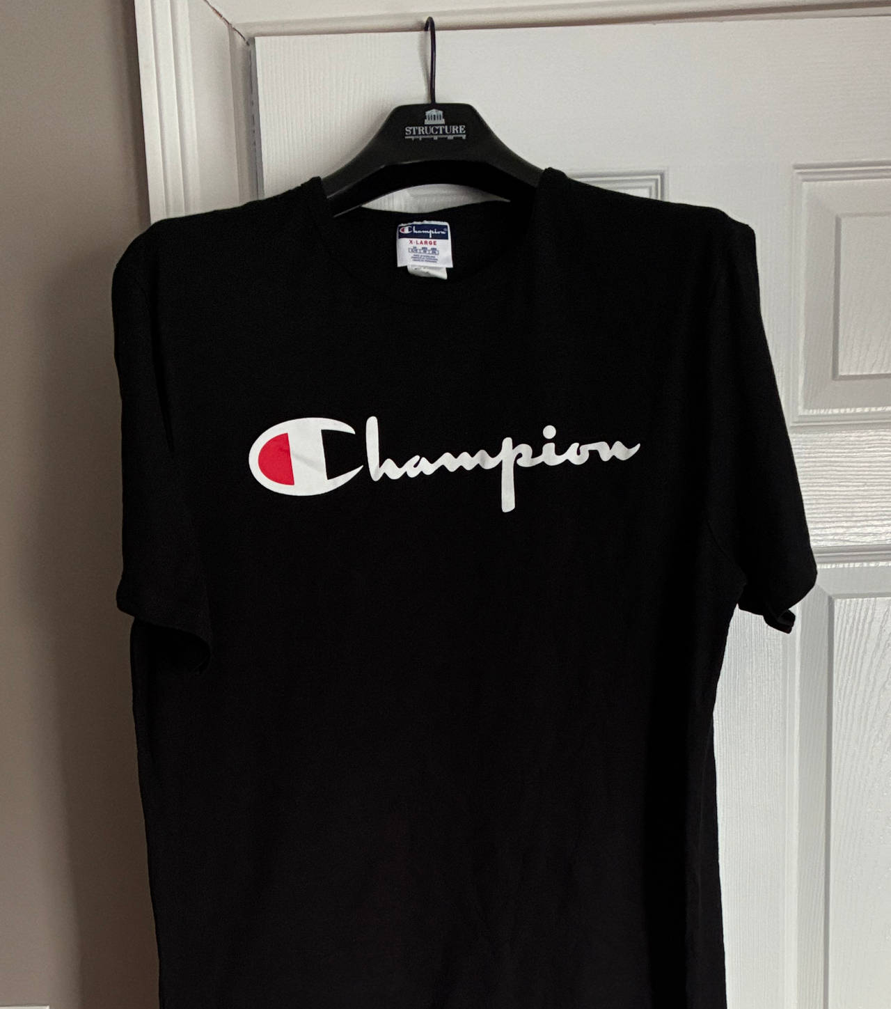 Champion Men's Classic Script Logo T-Shirt