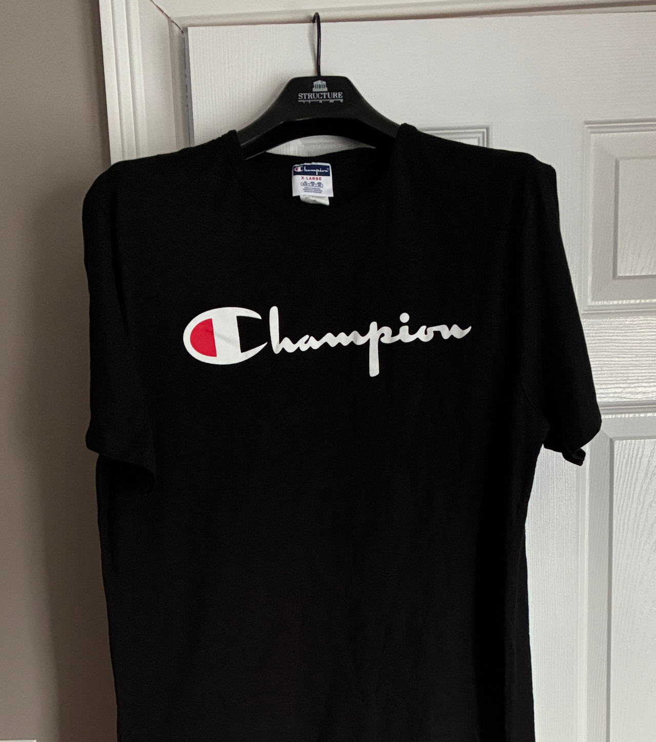 Champion Men's Classic Script Logo T-Shirt