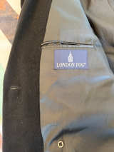 London Fog Men's Wool Blend Overcoat - Image 1