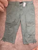 Express Sage Green Chino Pants Size 8 - Image 2